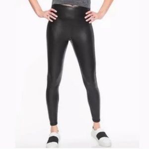 Athleta faux leather leggings